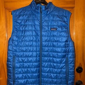 Patagonia Blue Men's Nano Puff Vest